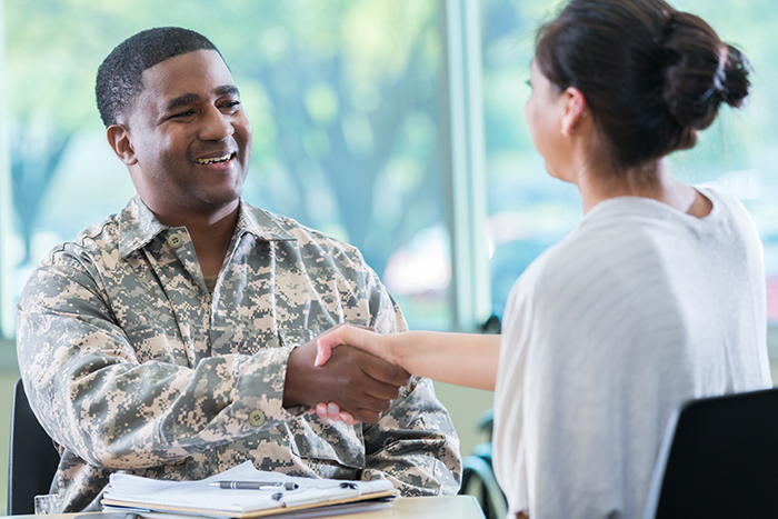 Military Handshake