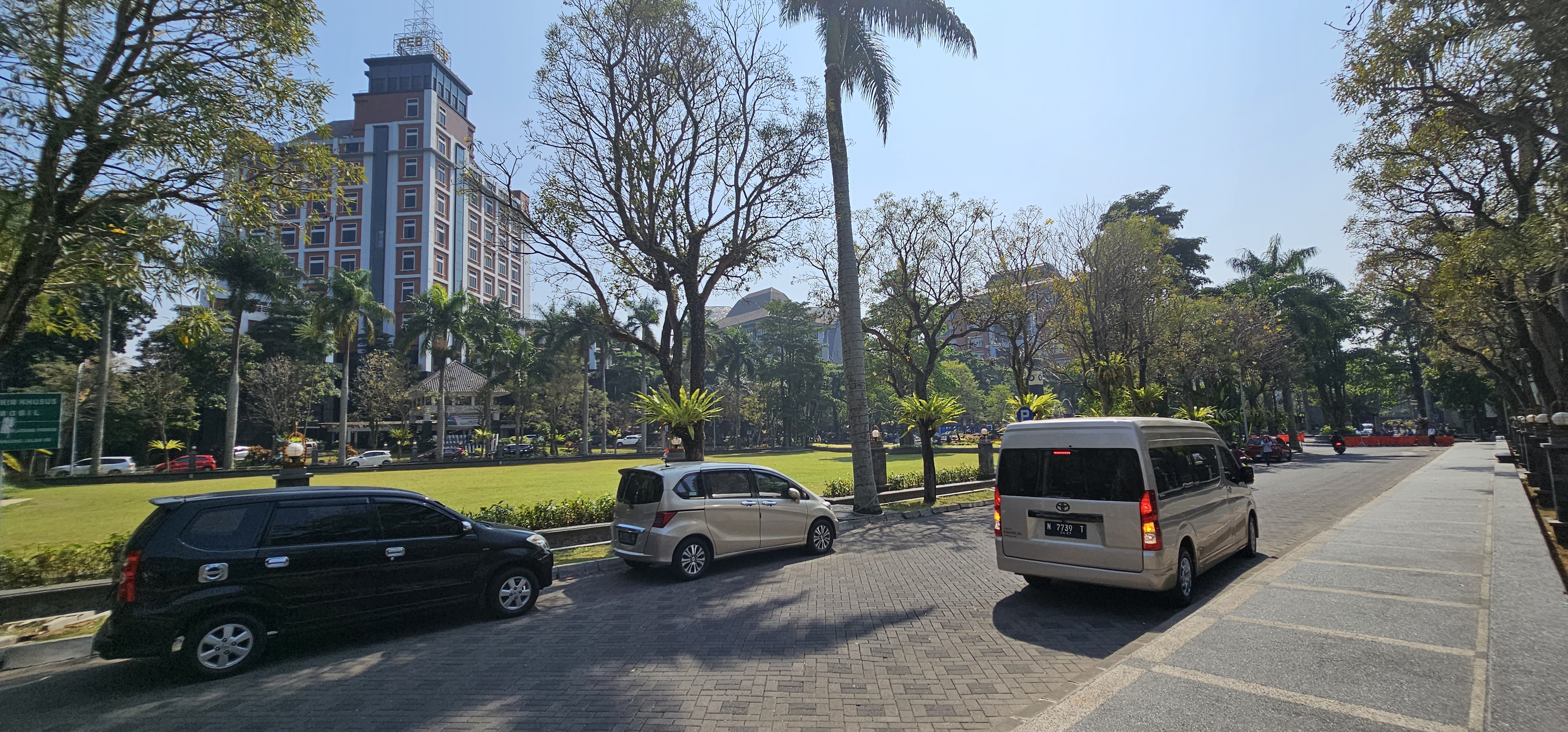 Beautiful Brawijaya University Campus in Malang Indonesia