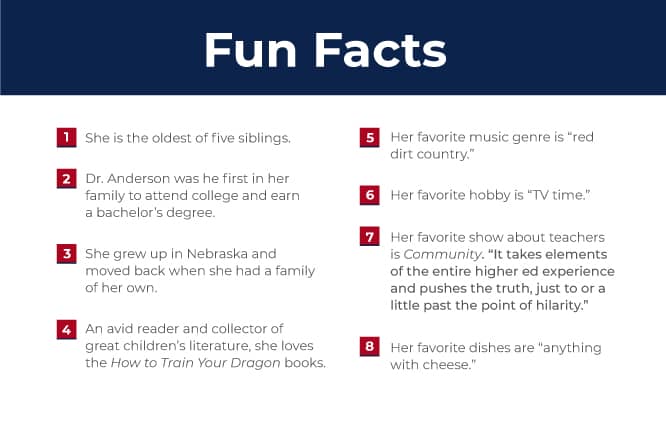 fun facts about dr. stephanie anderson