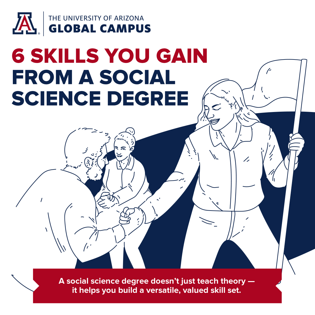 6 skills you gain from a social science degree