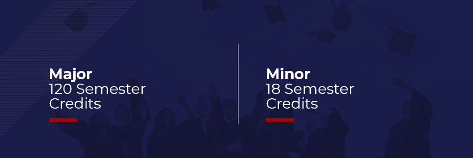 major and minor credits transfer amounts