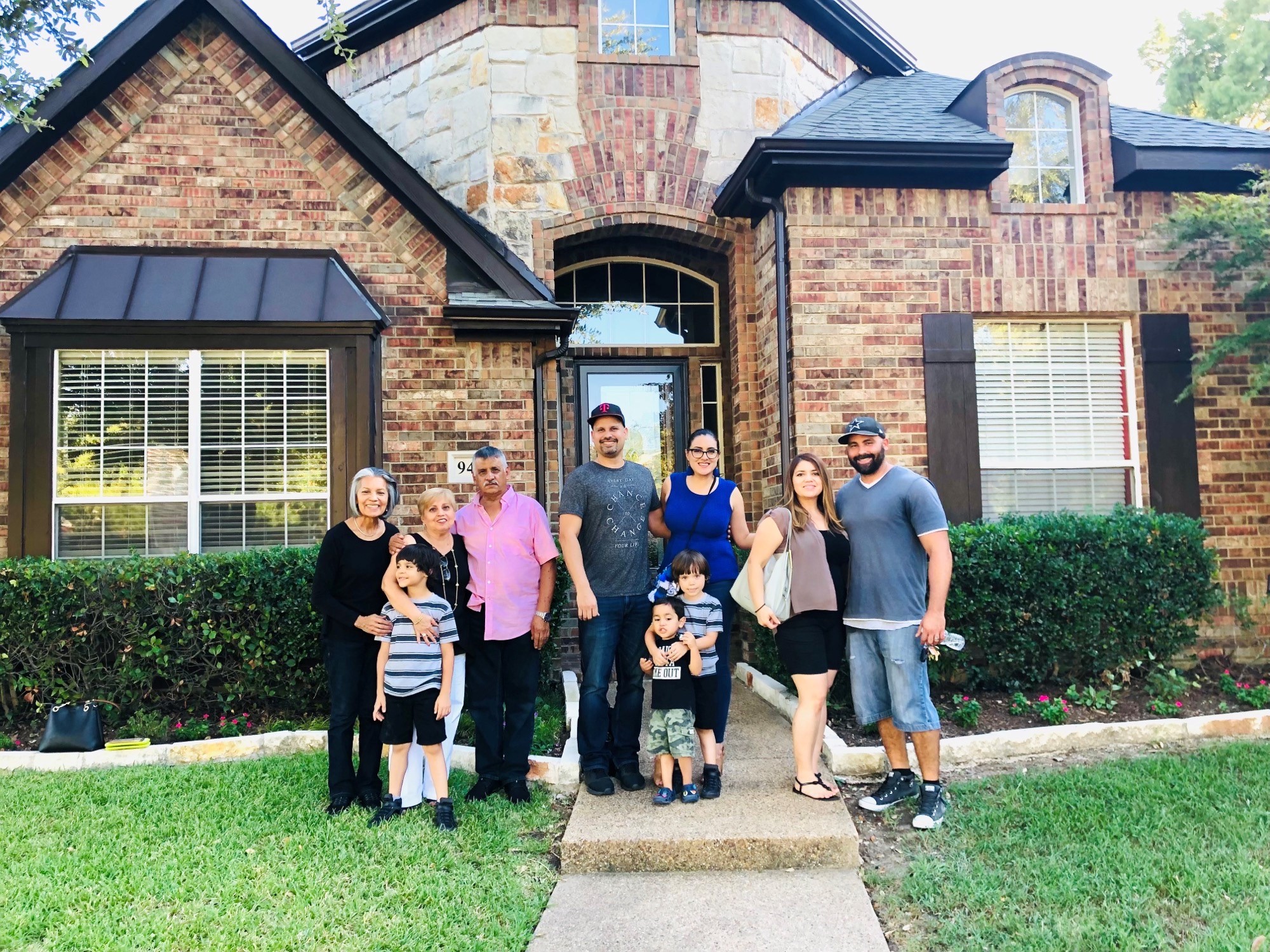 Carlos with his family