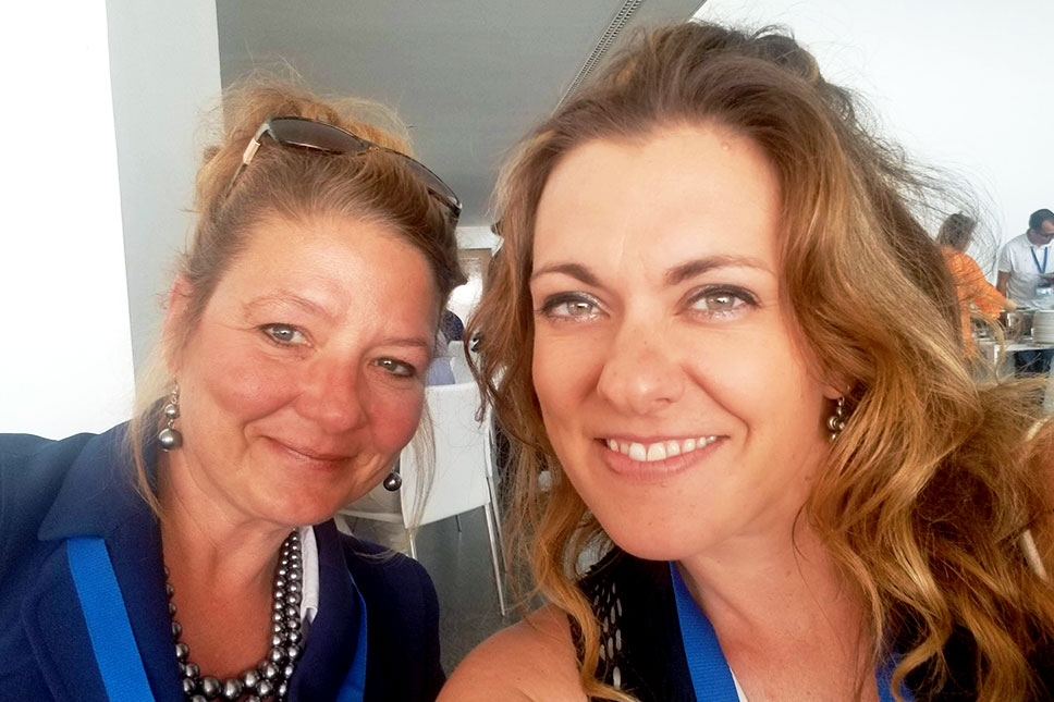Dr. Stephanie Anderson with Drl Michelle Rosser-Majors