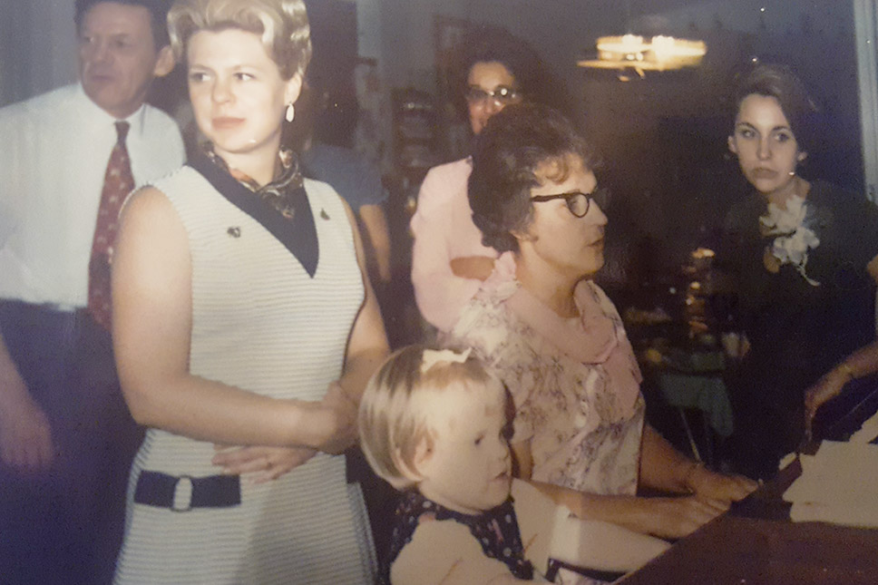 susan playing piano with her gfrandma