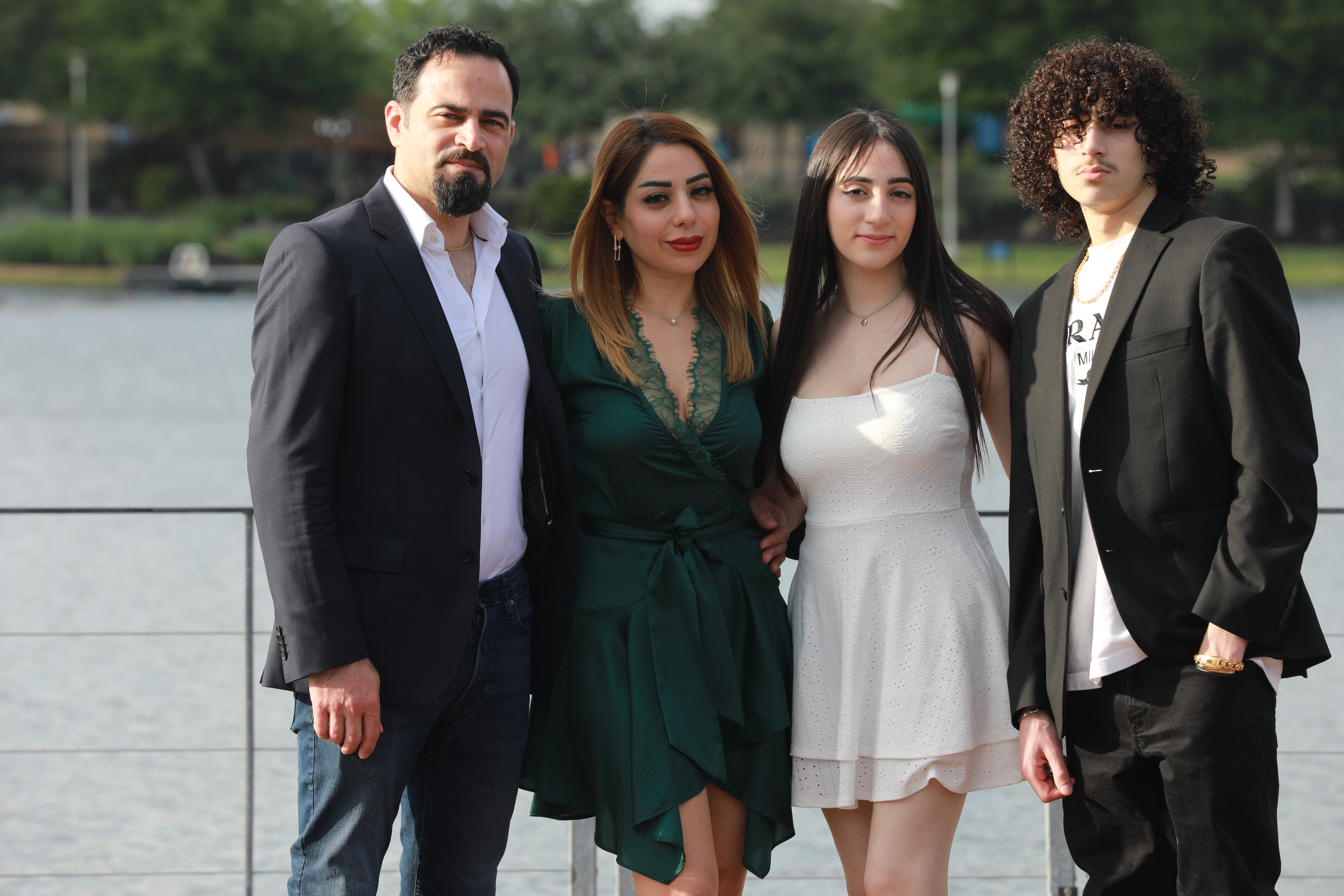 Dr. Hazar Shehadeh with her family