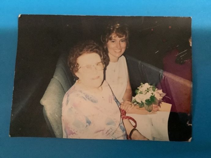 Dr. Petrilla and her grandmother, "Noni."