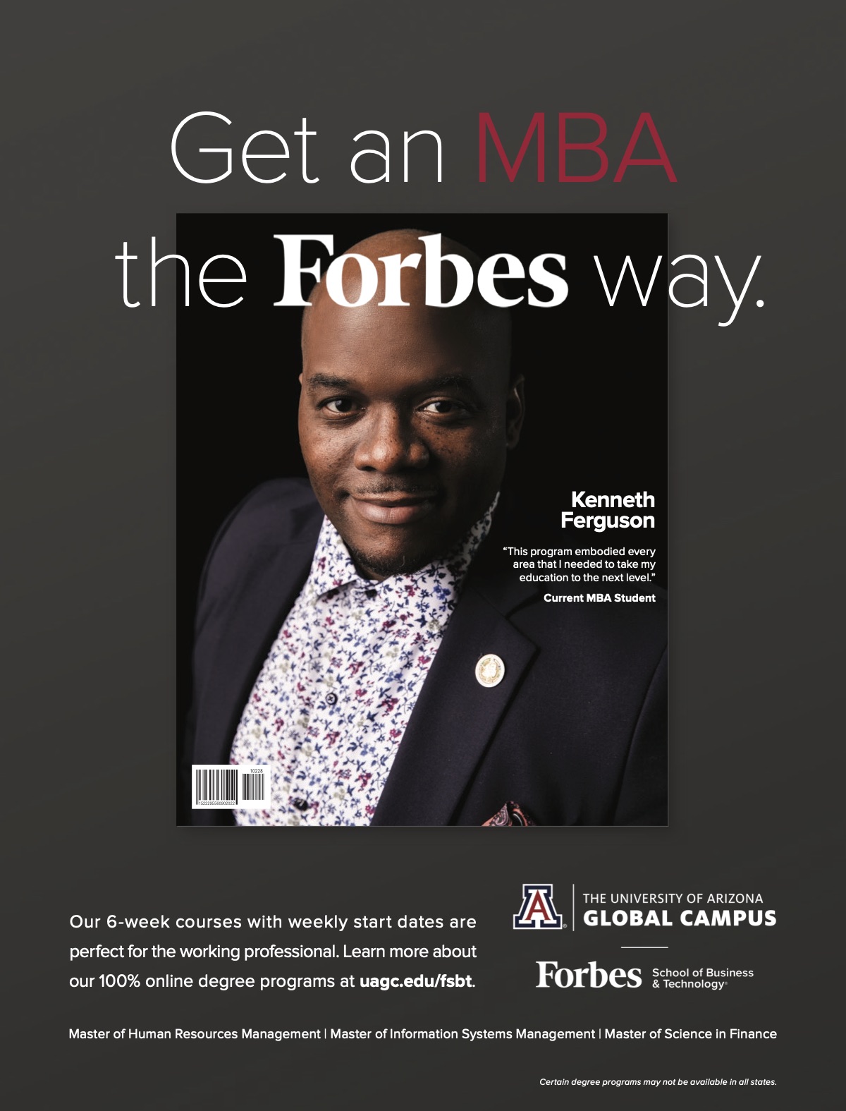 UAGC Forbes Ad