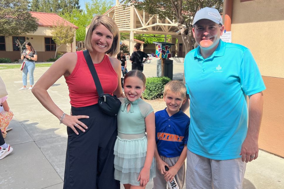 Brooke Seymour and family