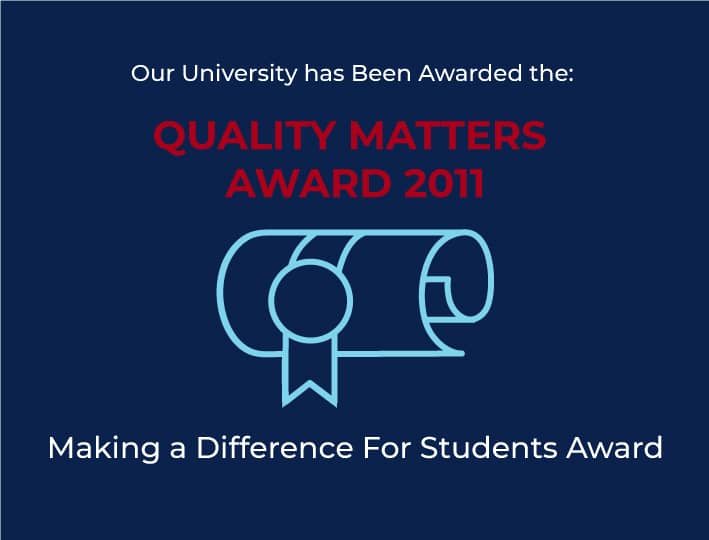 quality matters award