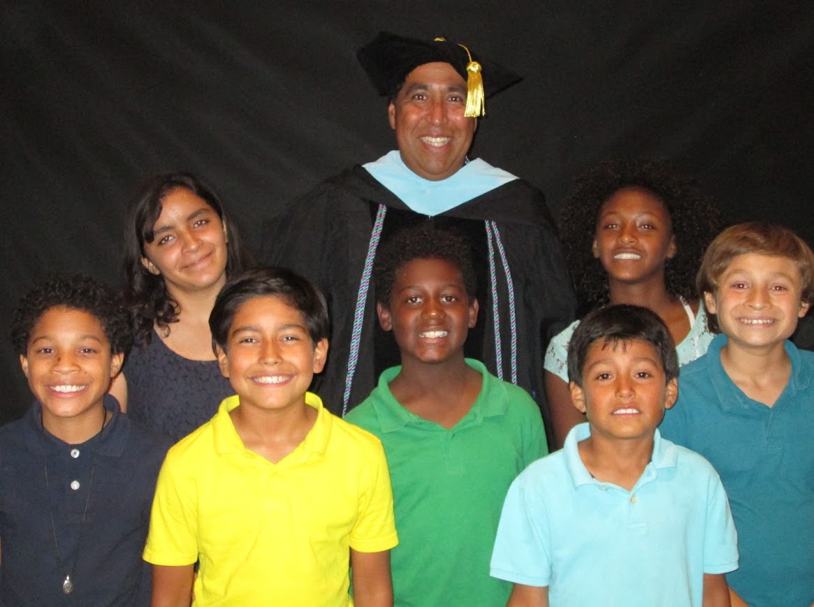 frank guevara at doctoral ceremony