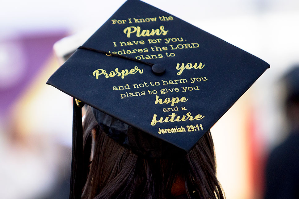 religious commencement cap