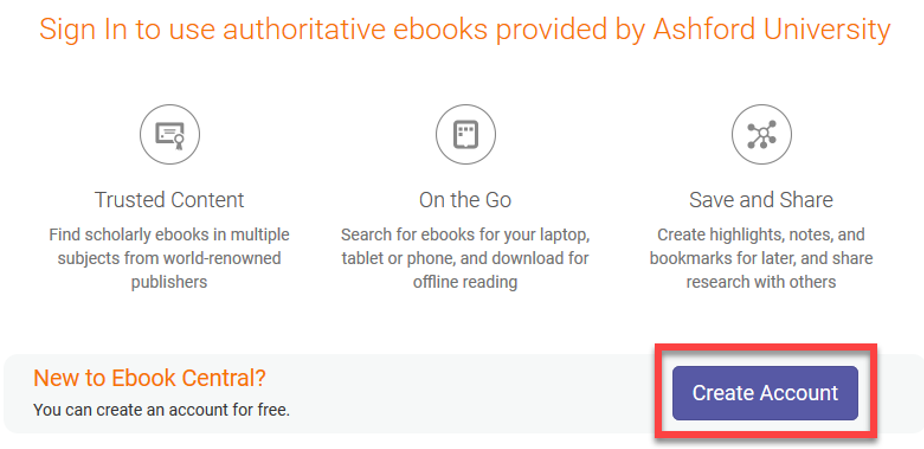 sign in to use ebooks