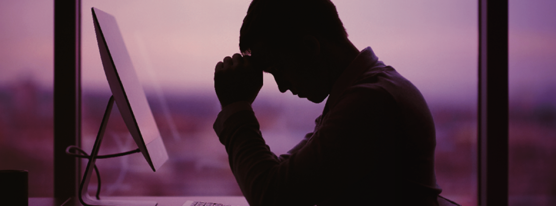 man asking for god's forgiveness for the site he's about to visit