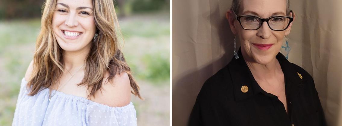 Crystal Cowe and Jeanene Zagajeski