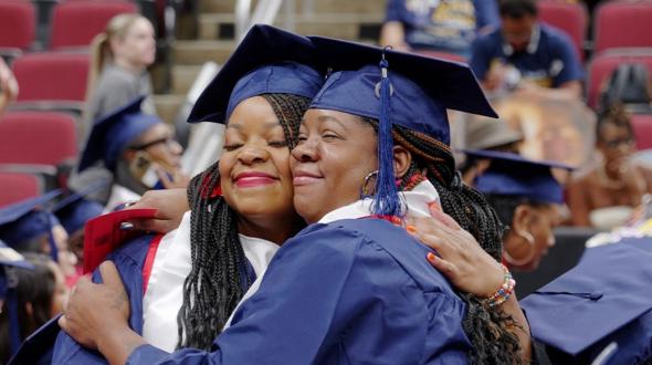 UAGC Alumna Amina Aziz Graduates Alongside Daughter and Turns Education into a Family Legacy