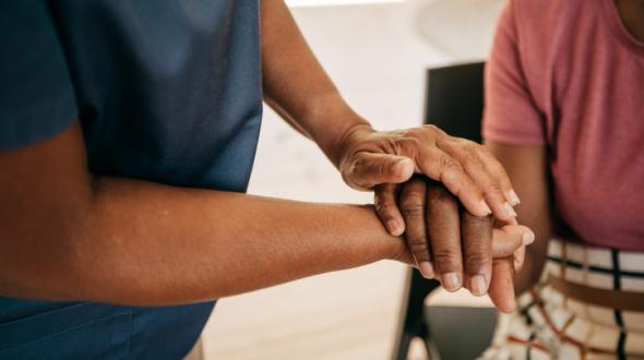 people holding hands