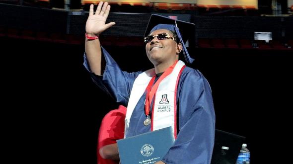 UGC graduate and comedian Emmanuel “Manny Griggs” Greer 