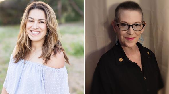 Crystal Cowe and Jeanene Zagajeski