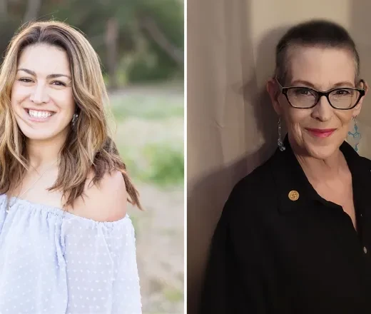 Crystal Cowe and Jeanene Zagajeski