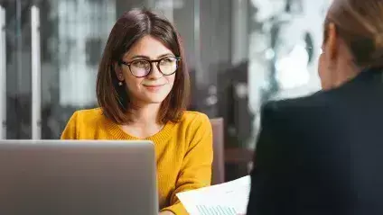 woman on laptop
