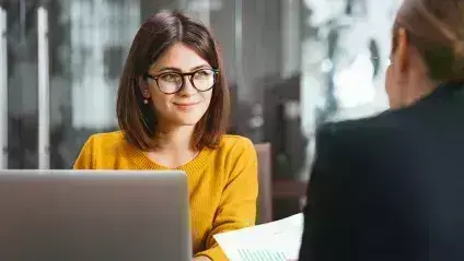 woman on laptop