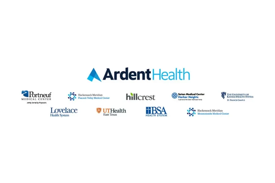 Ardent Health logos