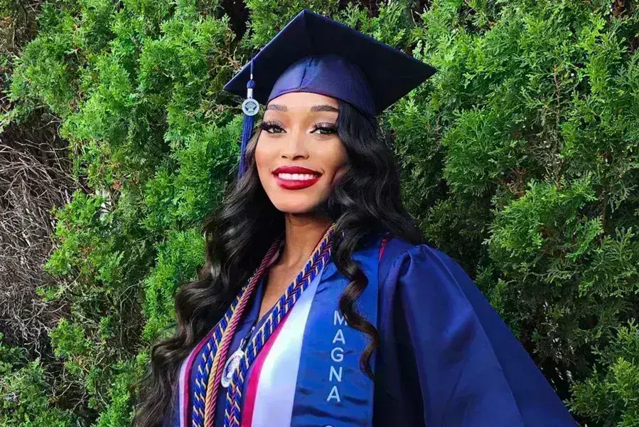UAGC graduate posing