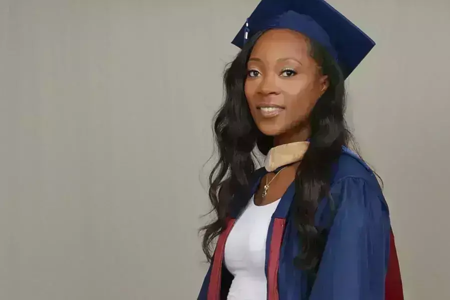 UAGC graduate posing