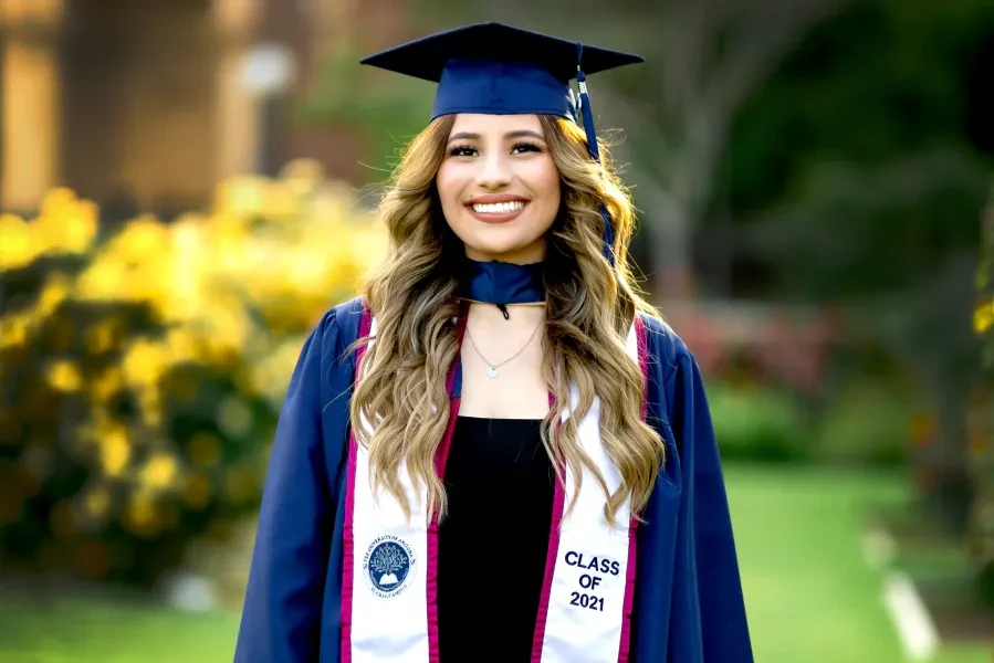 UAGC graduate posing