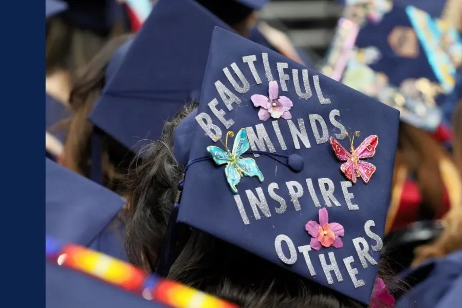 uagc fall 2025 virtual commencement by the numbers infographic