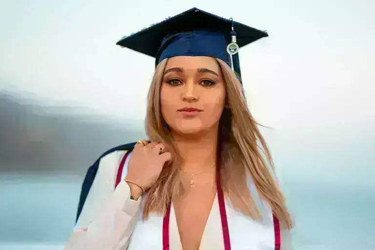 UAGC graduate posing