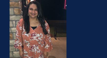 Student of the month Farhina Mawani
