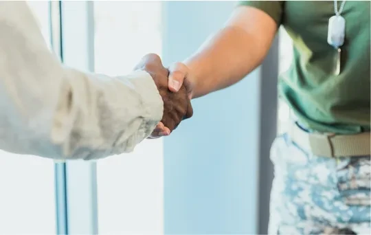 shaking hands