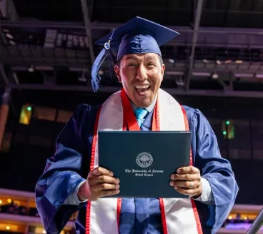 Person Graduating